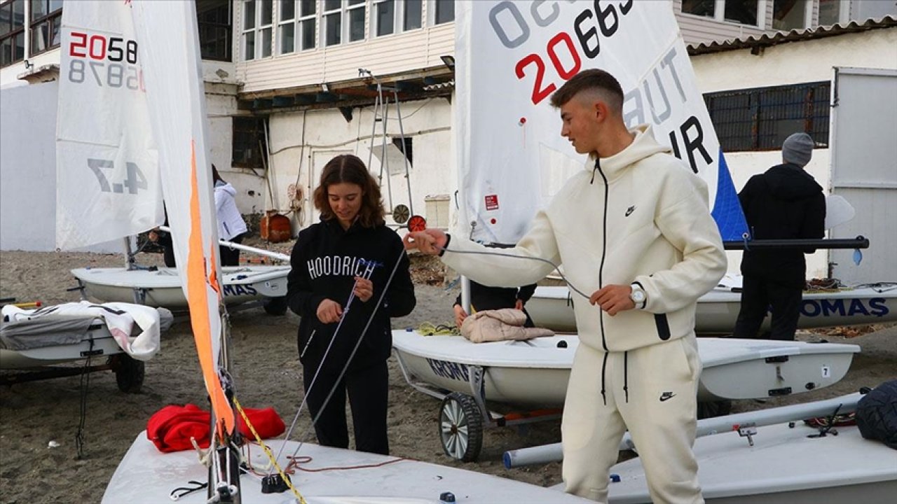 Türkiye Şampiyonu Tekirdağlı Yelkenciler Yeni Başarılara İmza Atmak İstiyor