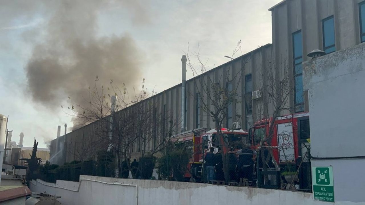 Alüminyum Fabrikasında Çıkan Yangın Söndürüldü