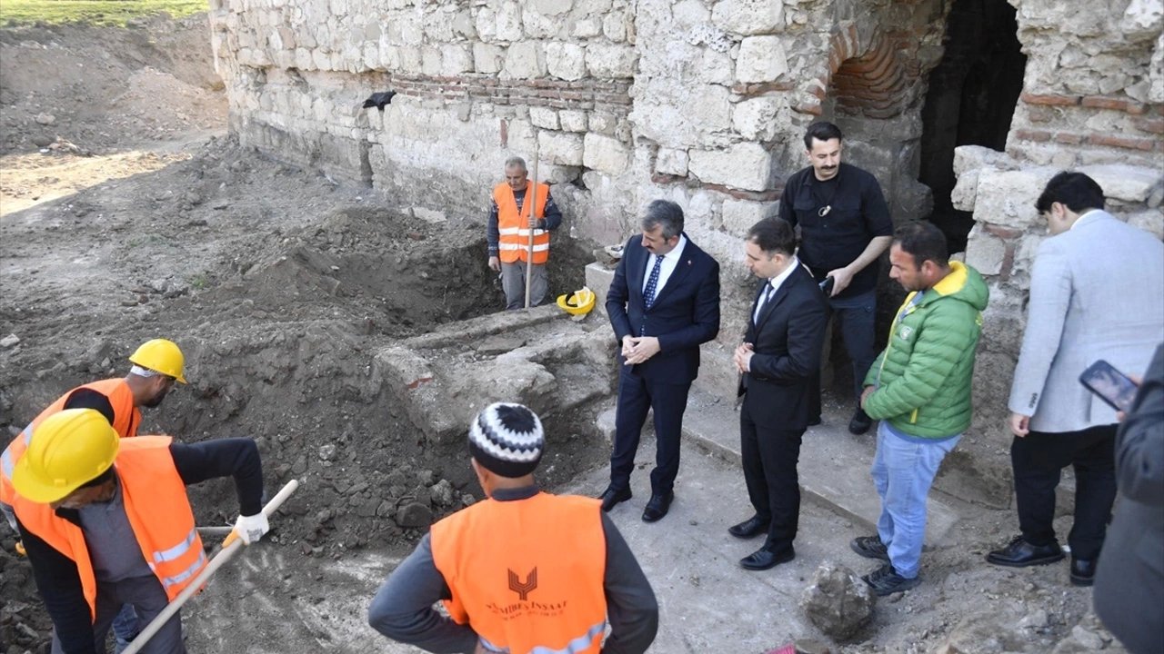 Edirne'de Restorasyonu Süren Gazi Mihal Hamamı Müze Olacak