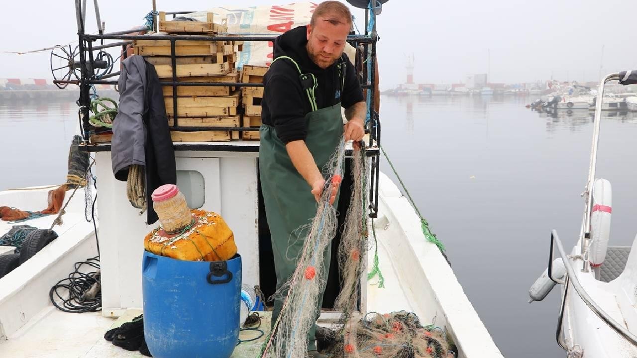 Tekirdağ'da Balıkçıların Sis Rötarı 4 Gündür Devam Ediyor