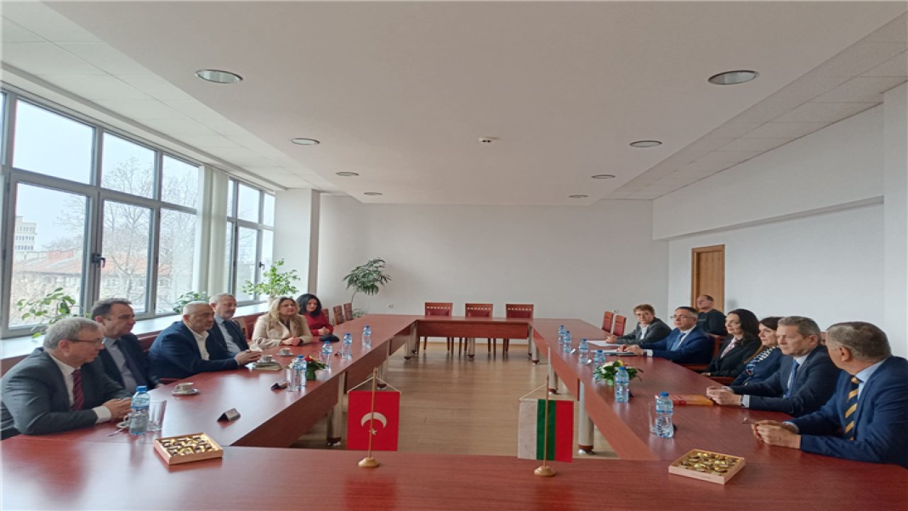Trakya Üniversitesi Heyeti Bulgaristan'da Ziyaretlerde Bulundu