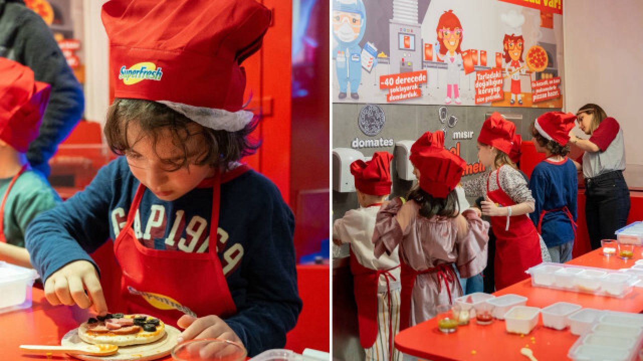 Superfresh Çocukların 'pizza Aşkı'nı Kutladı