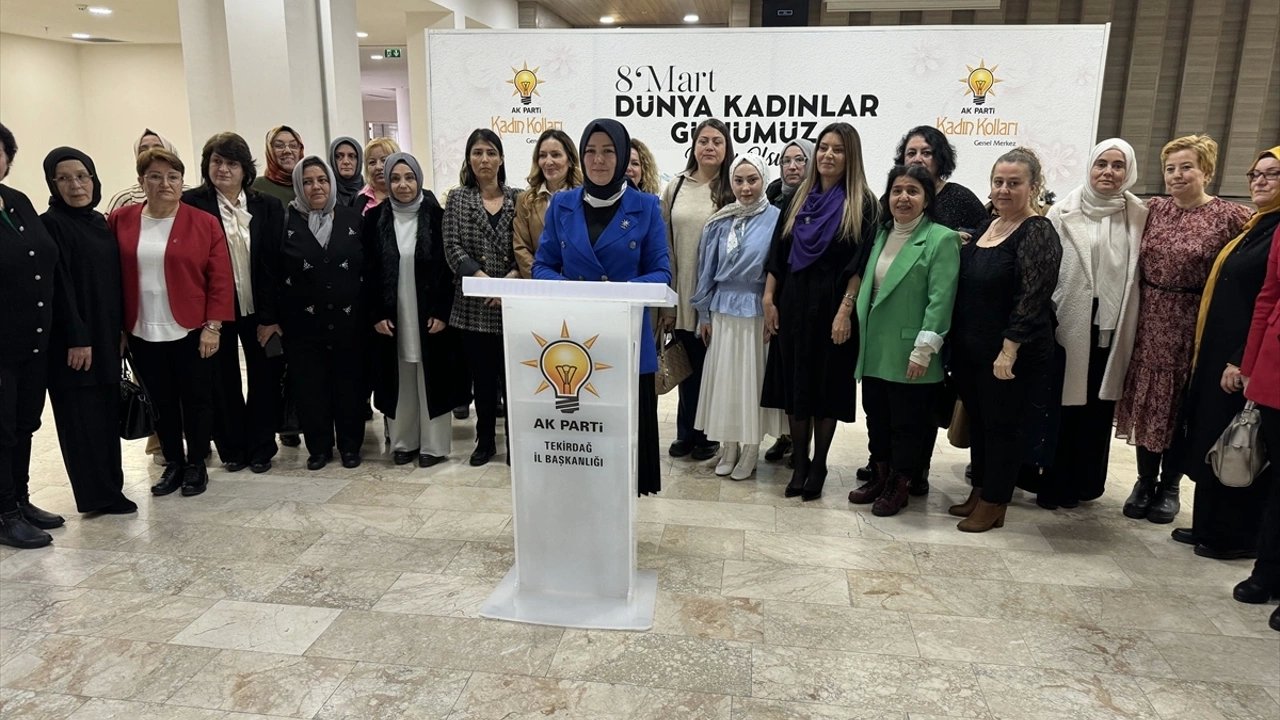 Trakya'da Ak Parti Kadın Kolları Kadınların Günlerini Kutladı