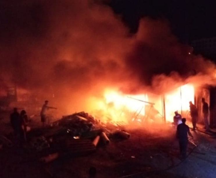Çorlu'da Meydana Gelen Yangın Korkuttu