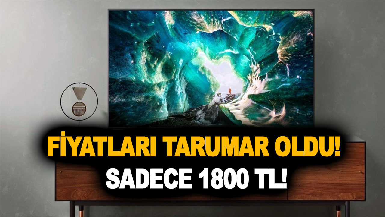 Fiyatları tarumar oldu! En ucuz 2022 model TV'ler! - Sadece 1800 TL!