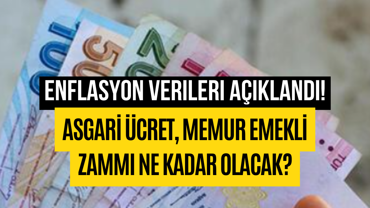 Enflasyonun Belli Olmasının Ardından Asgari Ücret Emekli ve Memur Zammı Merak Konusu Oldu!