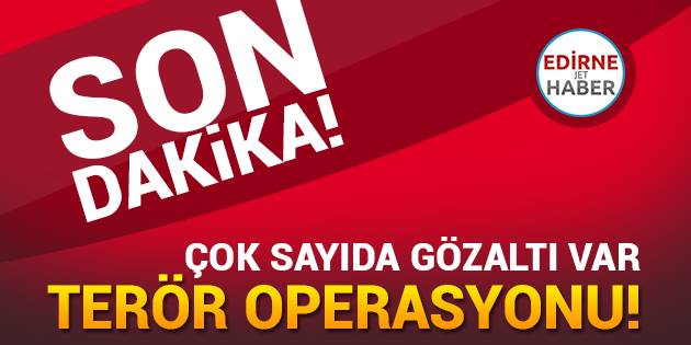 İstanbul'da Terör Operasyonu! Çok Sayıda Gözaltı Var...