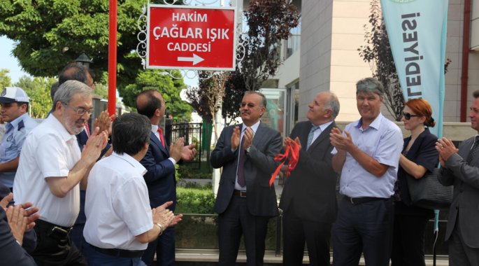 Adliye Binası Önündeki Caddeye Hakim Çağlar Işık'ın İsmi Verildi