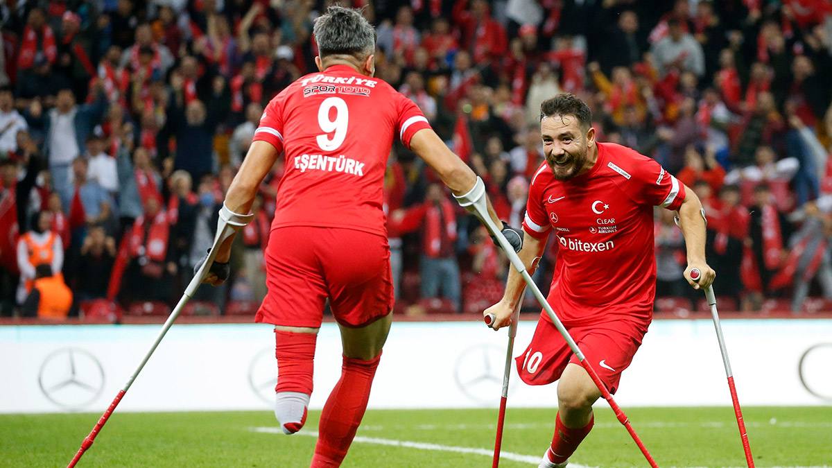 Ampute Futbol Milli Takımı Şampiyon Oldu