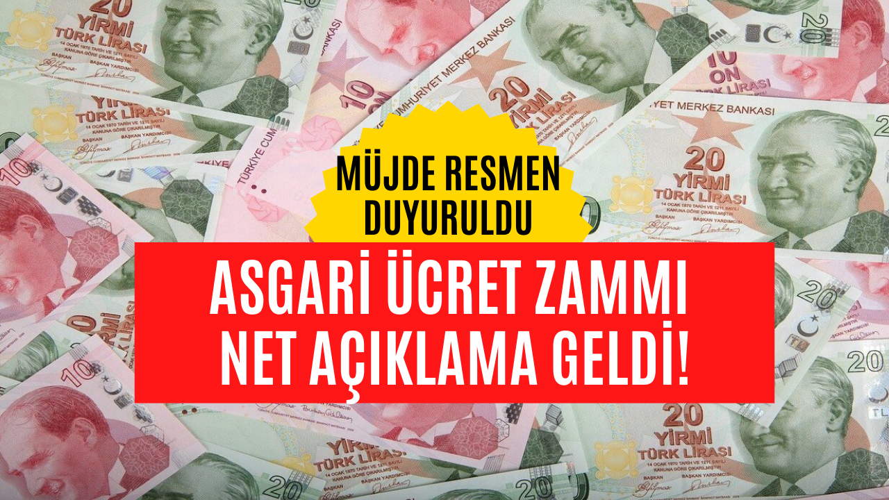 Asgari Ücret Zammı Ne Kadar Olacağı Konusunda Net Açıklamalar Yapıldı!