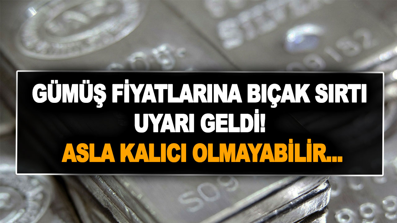 Yıl sonunu işaret edilerek gümüş fiyatları için bıçak sırtı uyarı geldi 