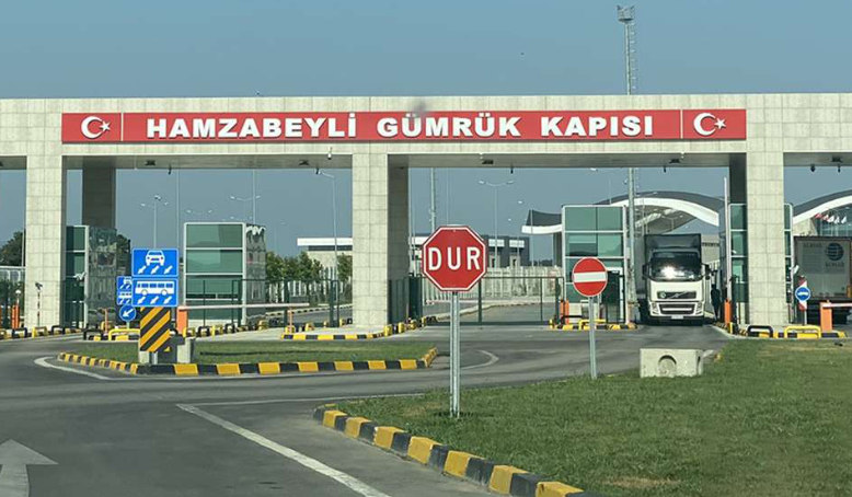 Hamzabeyli Sınır Kapısı Tır Çıkış Rekoru Kırıldı