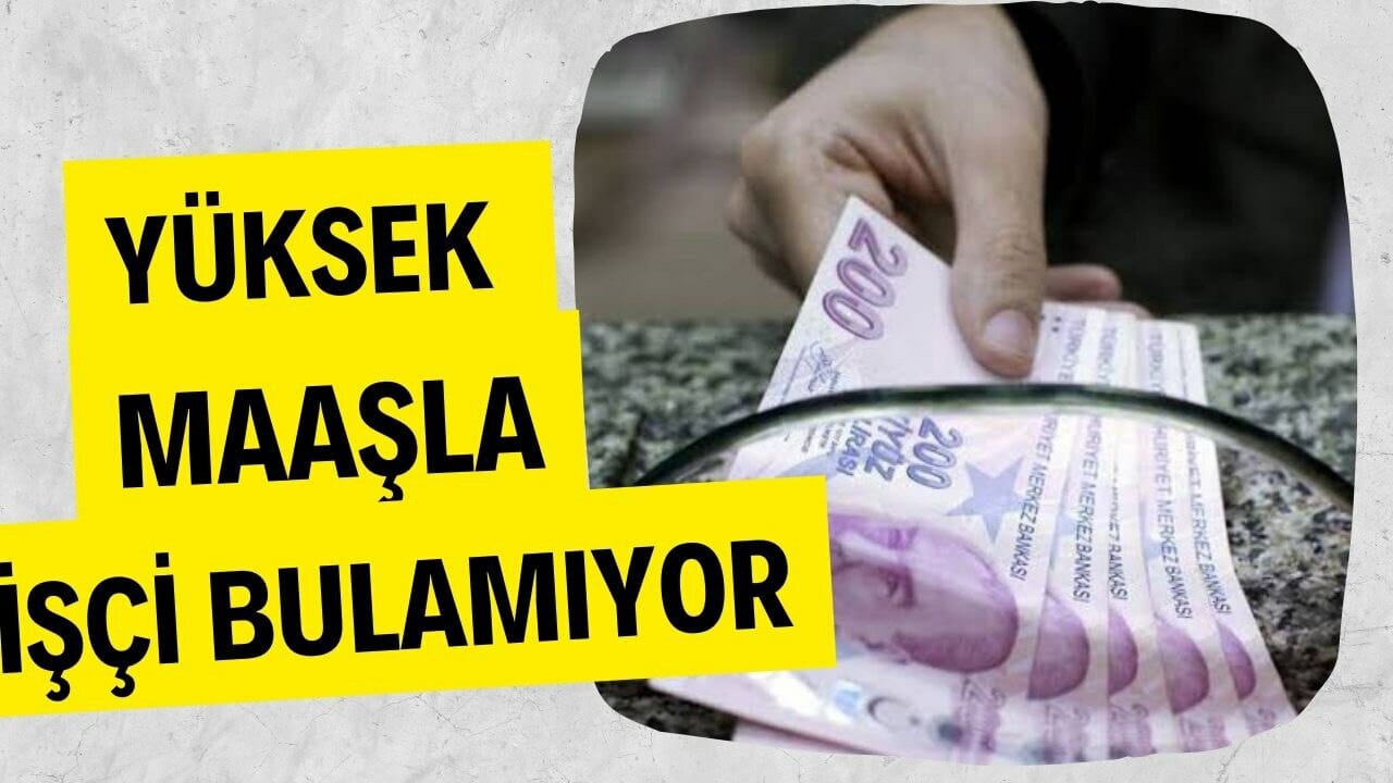 500-600 Kişiyi İşe Alacak! 15 Bin Lira Maaşla Çalışacak Eleman Bulamıyor