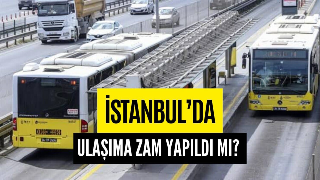 İstanbul'da Ulaşıma Zam Yapılıp Yapılmayacağı Merak Ediliyordu! Beklenen Haber Geldi