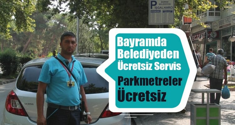 Bayramda Belediyeden Ücretsiz Servis