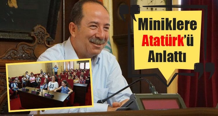 Miniklere Atatürk'ü Anlattı