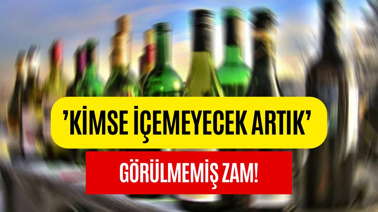 Alkol Kullananlara Bir Kötü Haber Daha! Tarihi Zam Geliyor