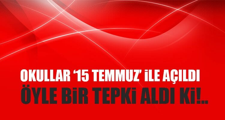 Öğrencilere "15 Temmuz Demokrasi Zaferi" Videosu İzletildi