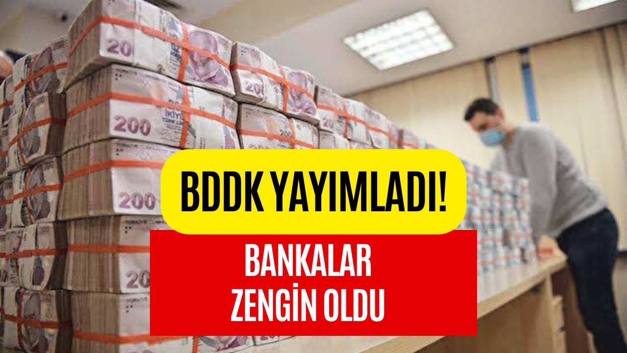 Dudak Uçuklatan Rakam! Bankaların Ne Kadar Para Kazandığı Belli Oldu