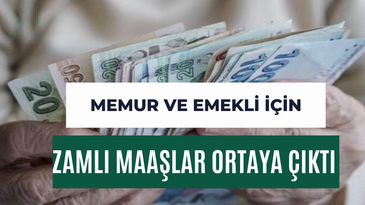 Merakla Bekleniyordu! 2023'te En Düşük Memur ve Emekli Maaşında Rakamlar Belli Oldu