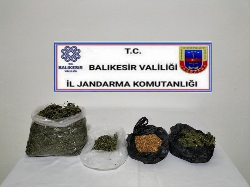 Balıkesir'de Uyuşturucu Operasyonu Düzenlendi