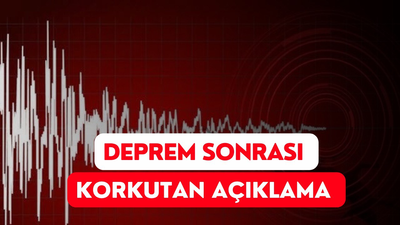 İzmir'deki Depremin Ardından Korkutan Açıklama! 7 Büyüklüğünde Deprem Yaşanabilir