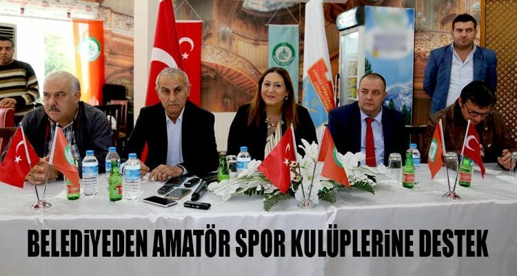 Belediyeden Amatör Spor Kulüplerine Destek