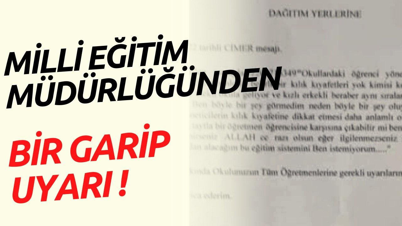 Milli Eğitim Müdürlüğü'nden Öğretmenlere 'Kıyafet' Uyarısı! Velinin Şikayeti Dikkate Alındı