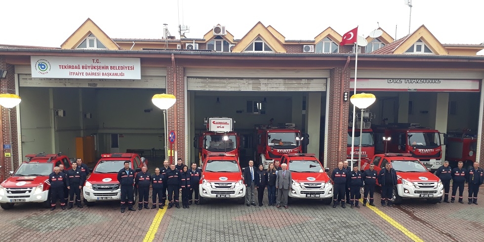 Tekirdağ'da Pansiyonda Yangın Çıktı