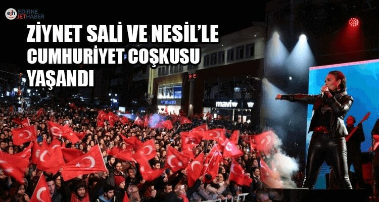 Ziynet Sali ve Nesil'le Cumhuriyet Coşkusu Yaşandı