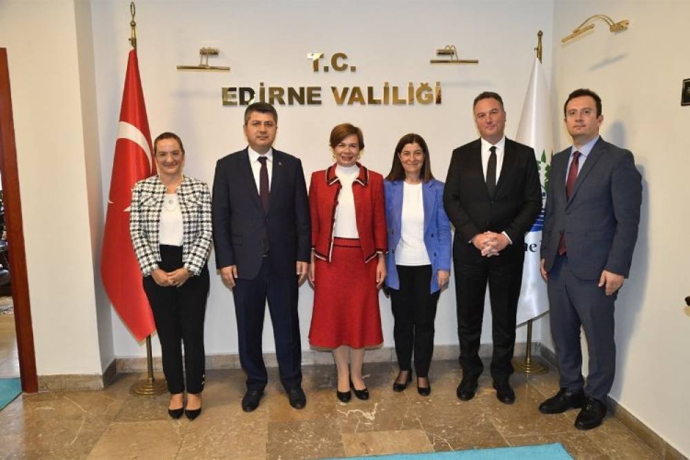 Bulgaristan İçişleri Bakan Yardımcısı Edirne'ye Geldi