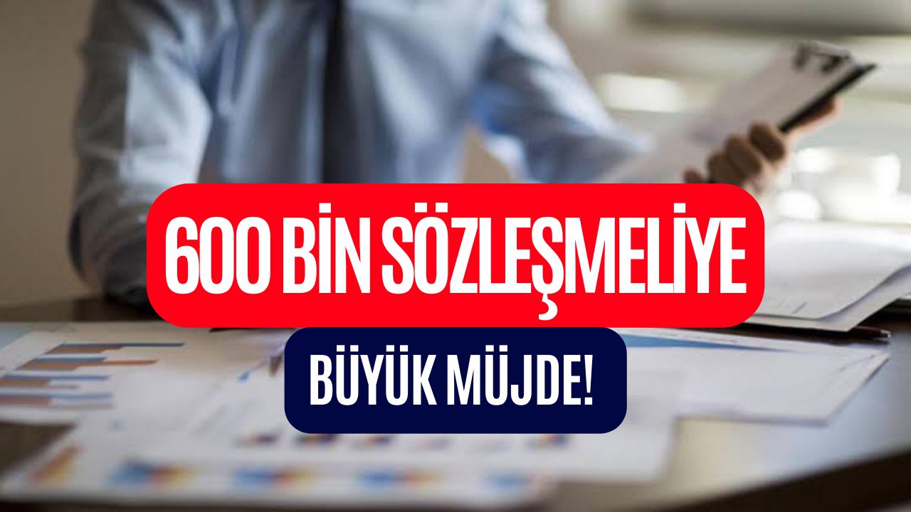 Sözleşmeli Memura Kadro Müjdesi! Bakan Bilgin Duyurdu