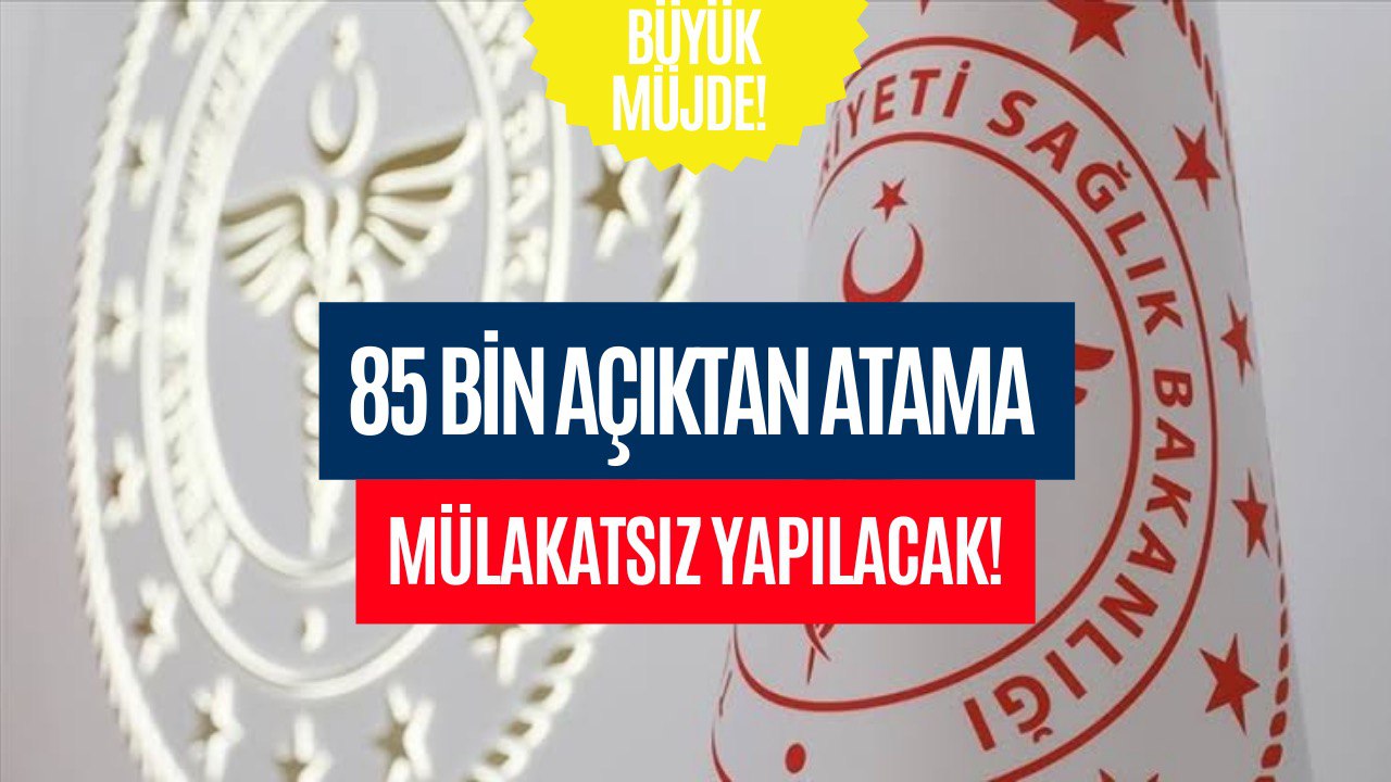 42 Bin 500 Kişi İşe Alınacak! Bakan Koca Müjdeli Haberi Duyurdu