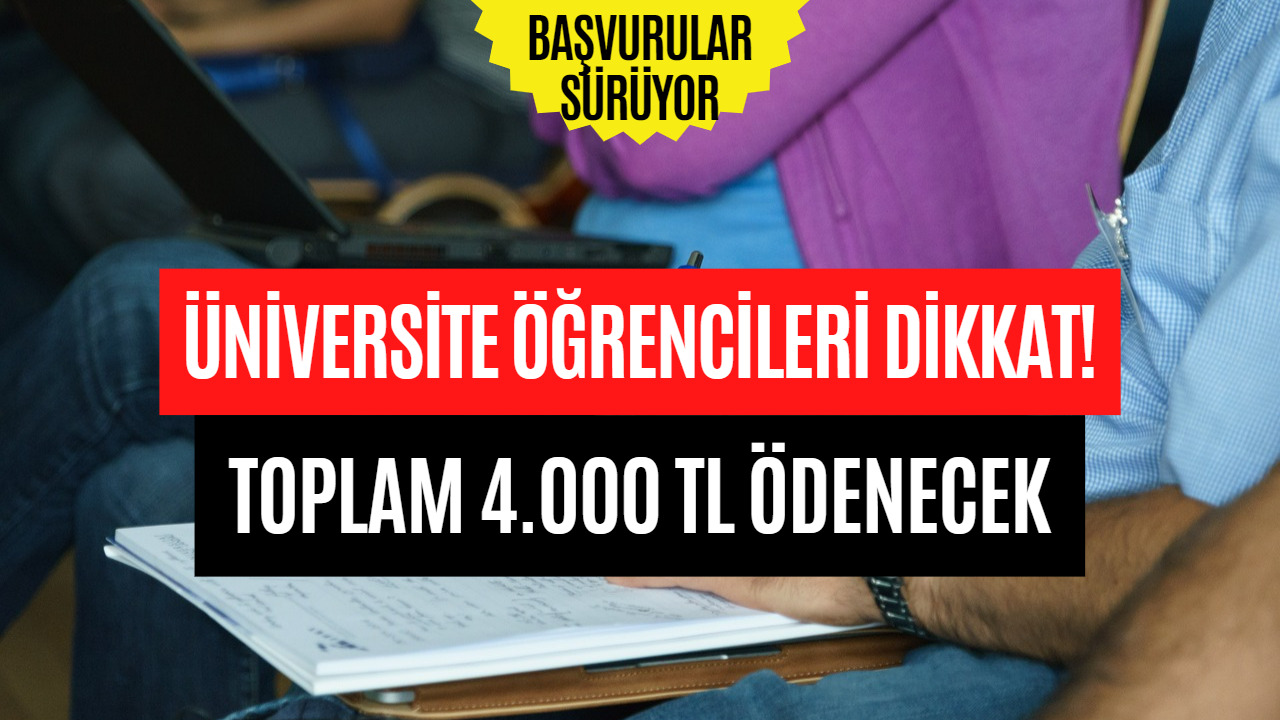 Öğrenciler Dikkat! Eğitim Desteği Başvuruları İçin Son Gün 15 Kasım