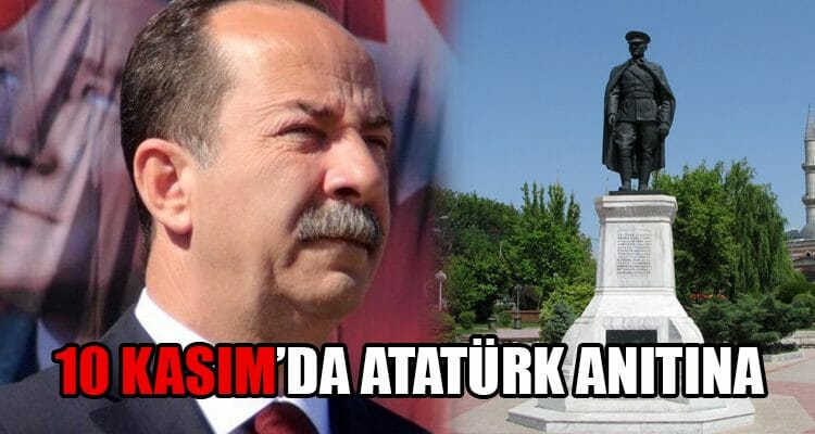 10 Kasım'da Atatürk Anıtına Davet Etti