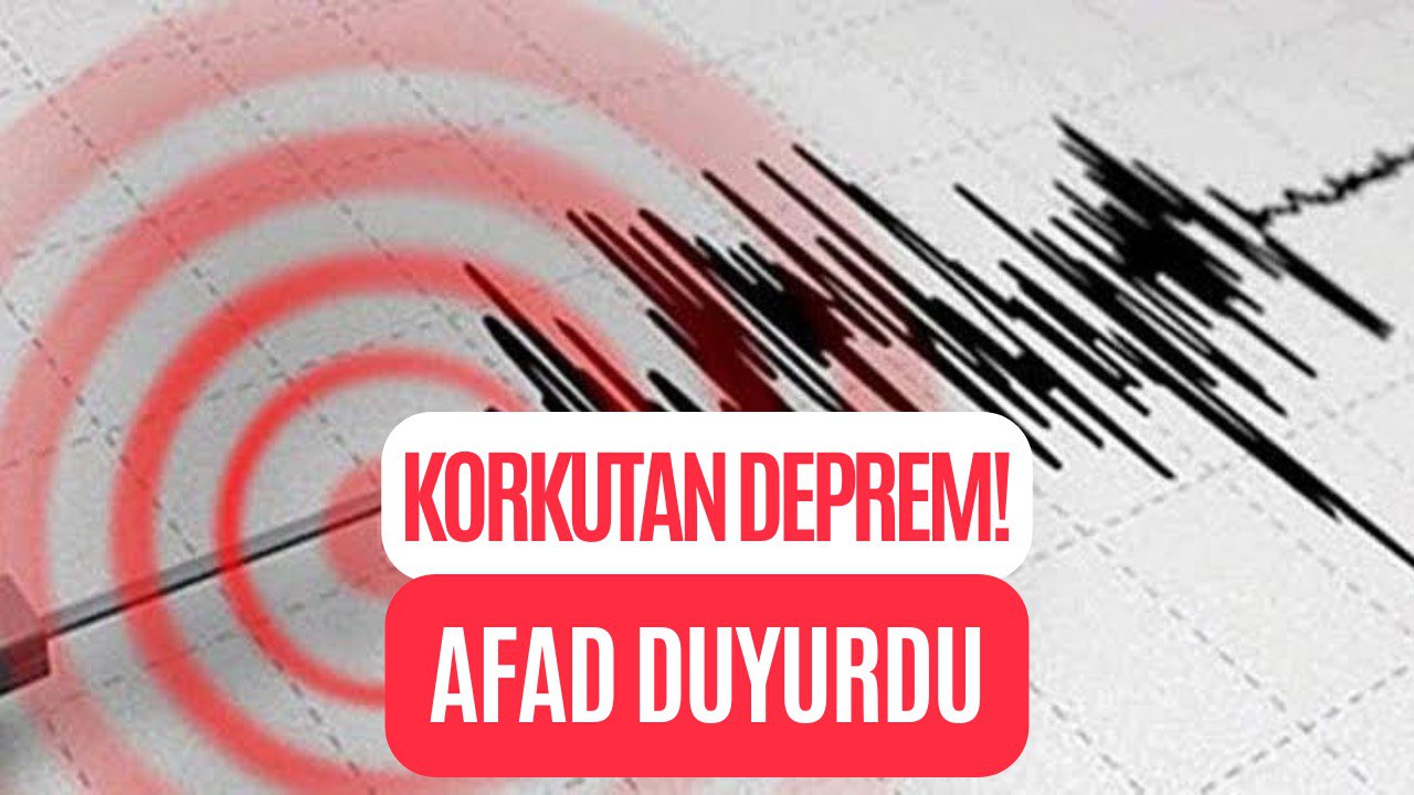 Korkutan Deprem! Çevre İlçe ve İllerde de Hissedildi