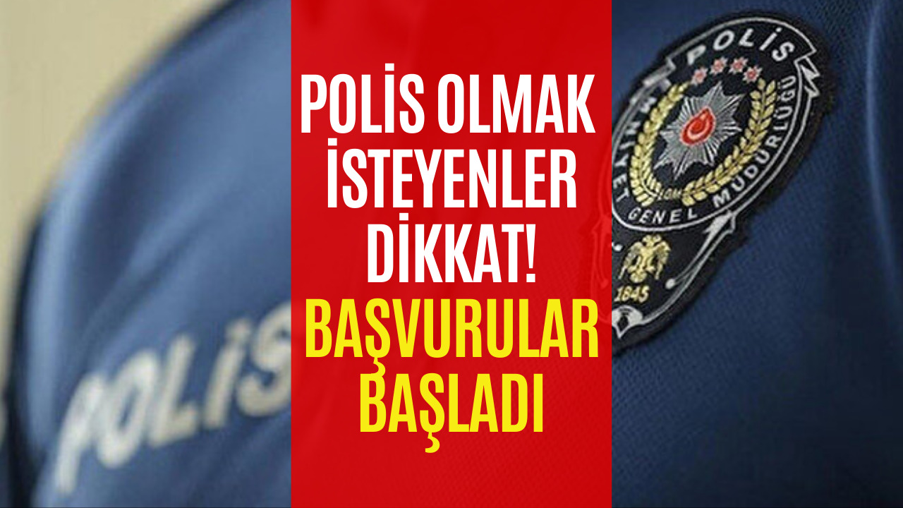 Polis Akademisi Polislik POMEM Başvuruları Başladı! Başvuru Linki Yayınlandı
