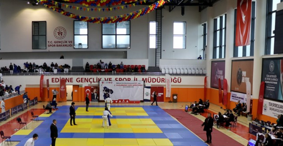 Edirne'de 2. Uluslararası Judo Şampiyonası Devam Ediyor