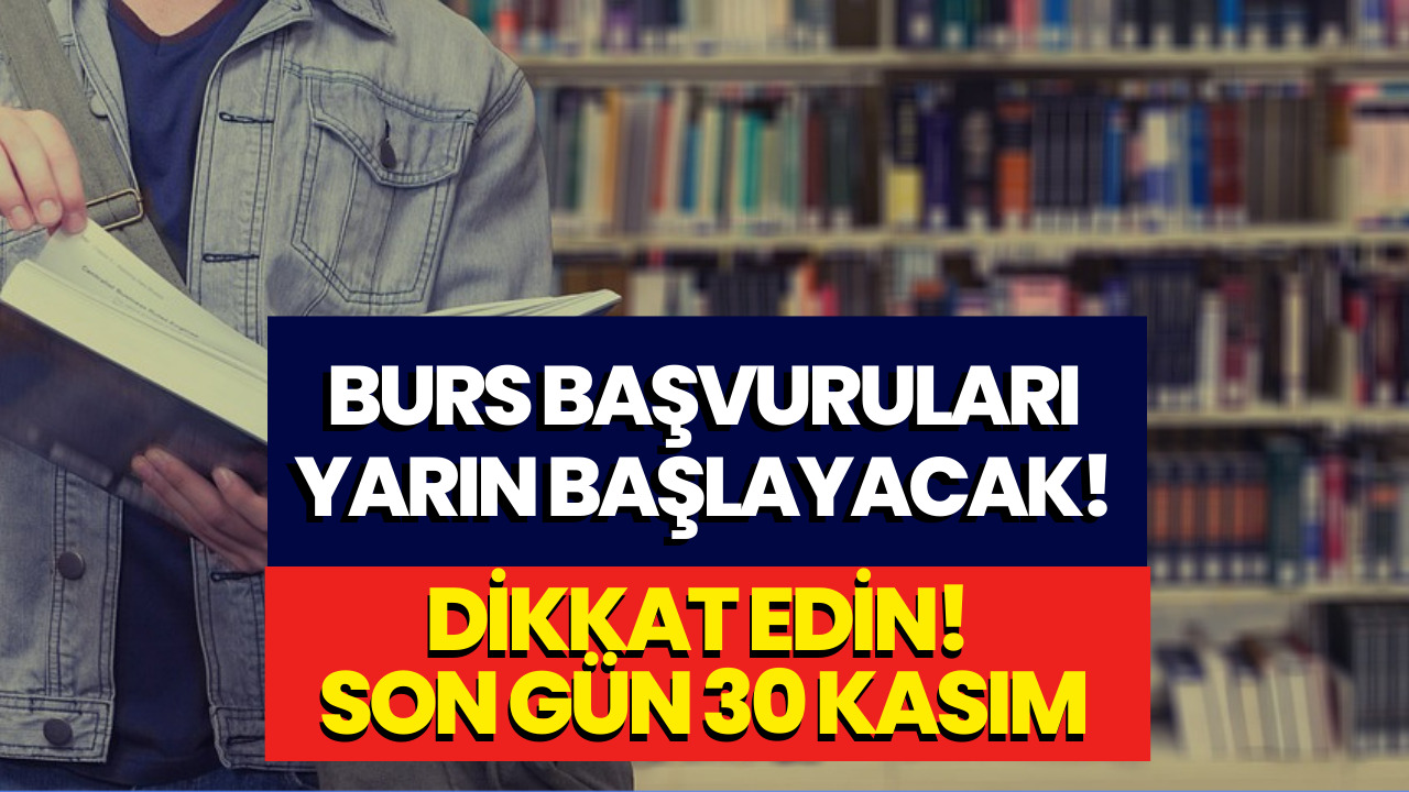 VGM Burs Başvuruları Yarın Başlayacak! Öğrenciler Dikkat Kaçırmayın