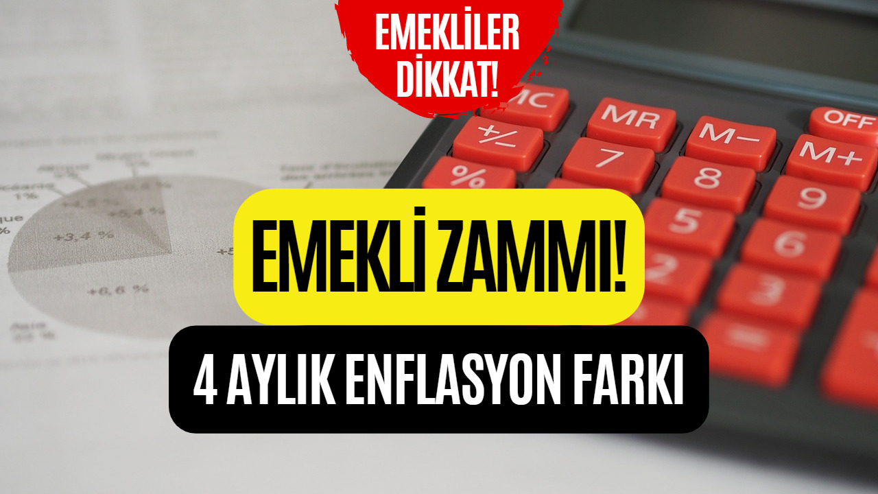 Emekliler Eline Kalem Kağıt Aldı! İşte Dört Aylık Enflasyon Farkı