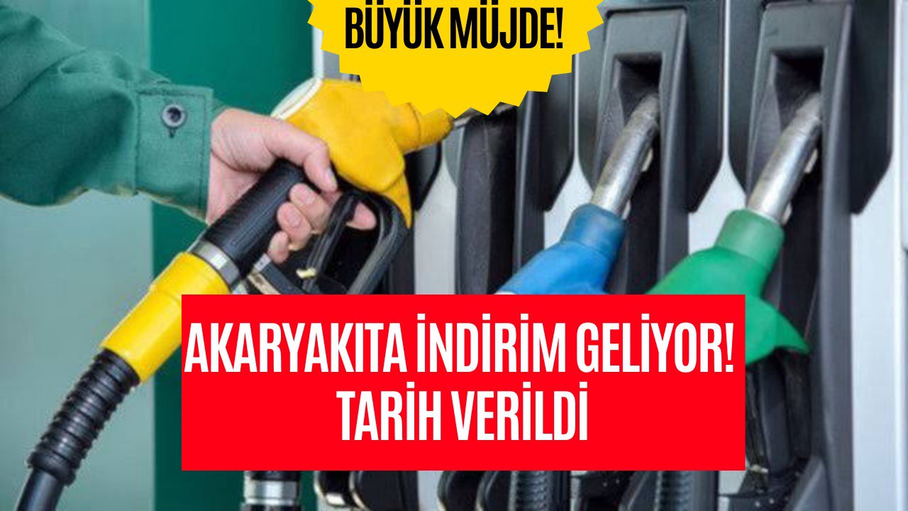 Araç Sahiplerine Müjdeli Haber! Akaryakıta İndirim Geliyor