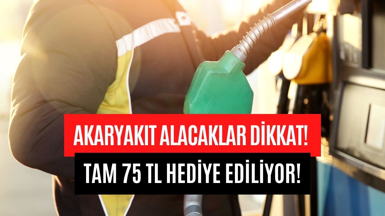 Benzin, Motorin ve LPG’de Dev İndirim! Tam 75 TL Verilecek