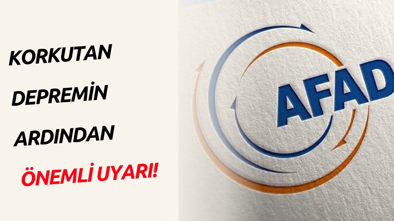 AFAD'dan Son Dakika Uyarısı! 5.9 Büyüklüğündeki Korkunç Deprem Sonrası Yapıldı