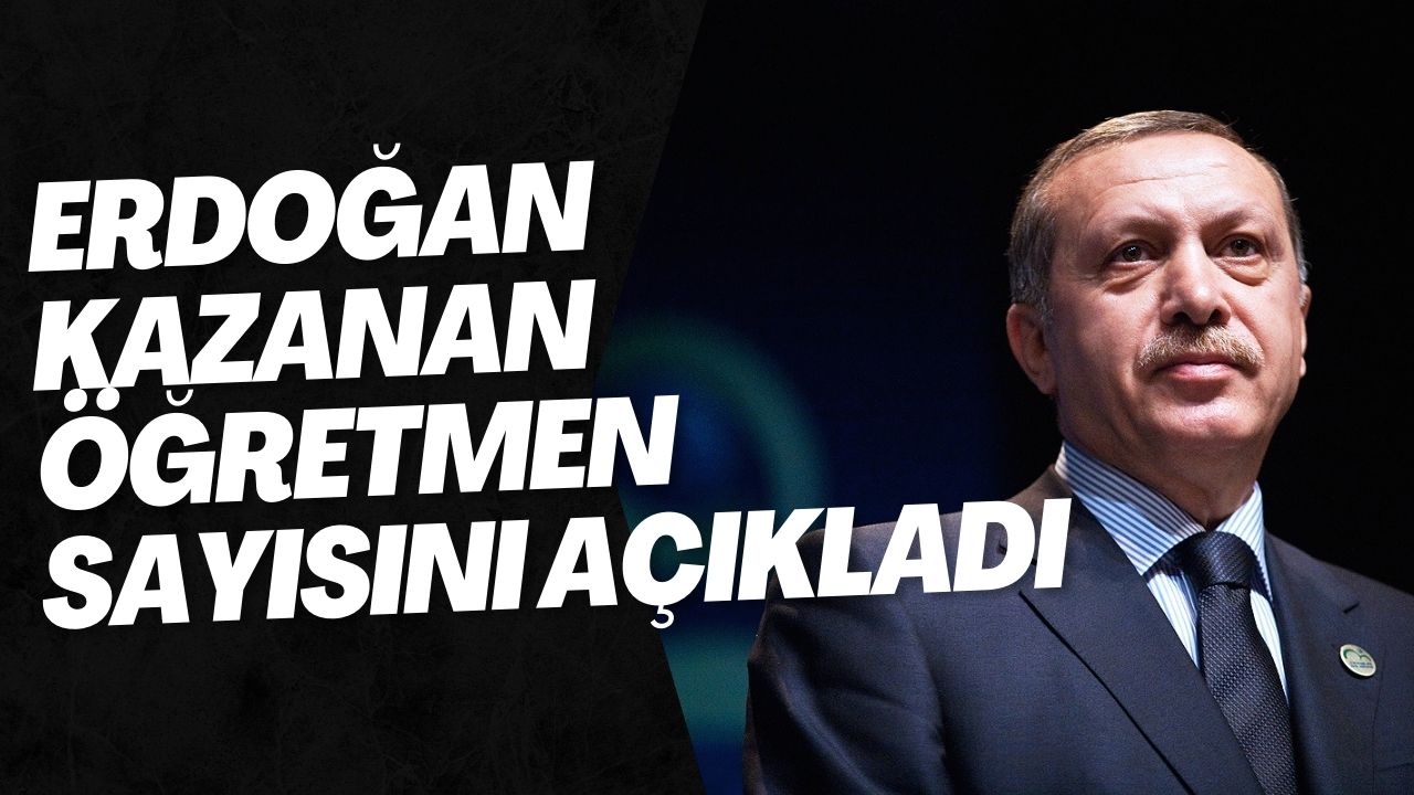 Cumhurbaşkanı Uzman ve Başöğretmen Unvanını Kazananların Sayısını Açıkladı