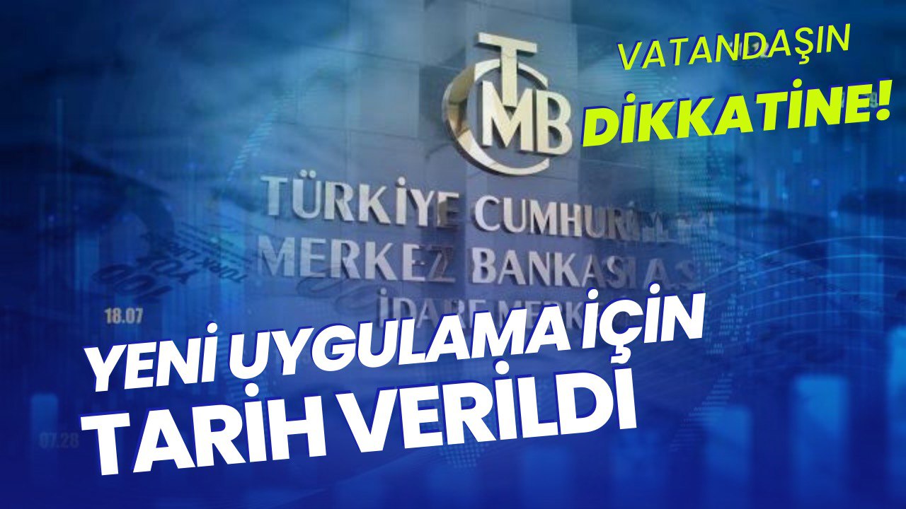 TCMB'den Yeni TL Hamlesi! O Uygulama Tarihe Karıştı