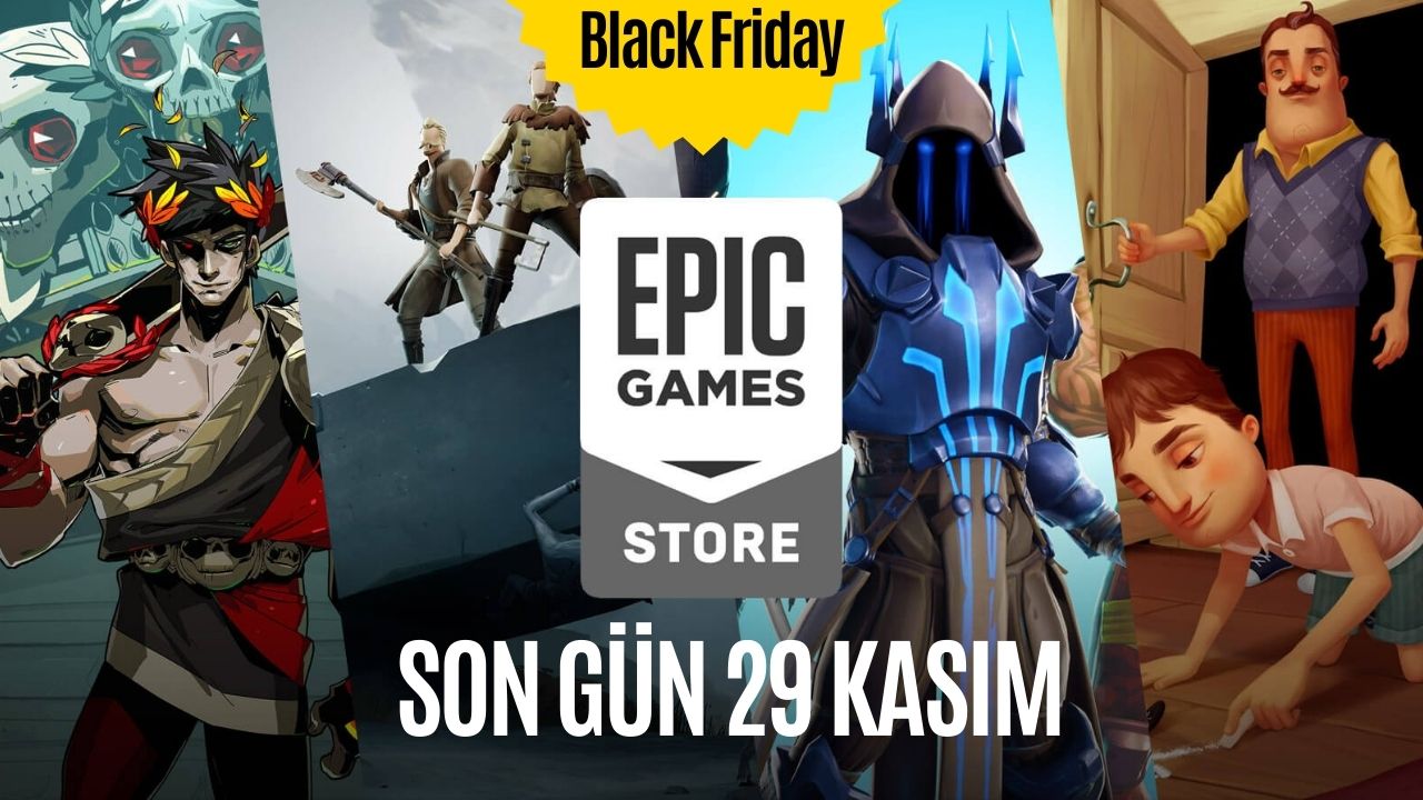 Black Friday İndirimleri Epic Games Store'da: 15 TL'ye Bile Oyun Var!