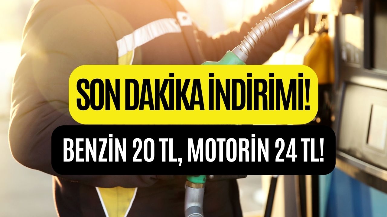 İndirim Haberleri Yüzleri Güldürdü! Benzin 20 TL, Motorin 24 TL’ye Düştü