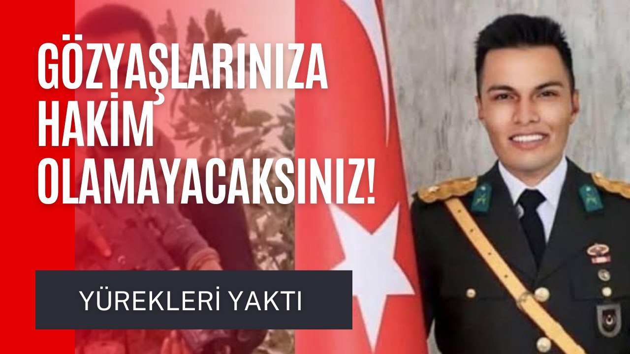 Şehit Olacağı Resmen İçine Doğmuş! Duabey Onur Öztürkmen'in Her Kelimesi Yürekleri Dağladı