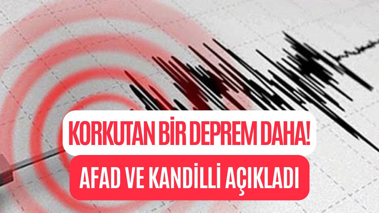 Yine Beşik Gibi Sallandı! 4.9 Büyüklüğünde Korkutan Deprem