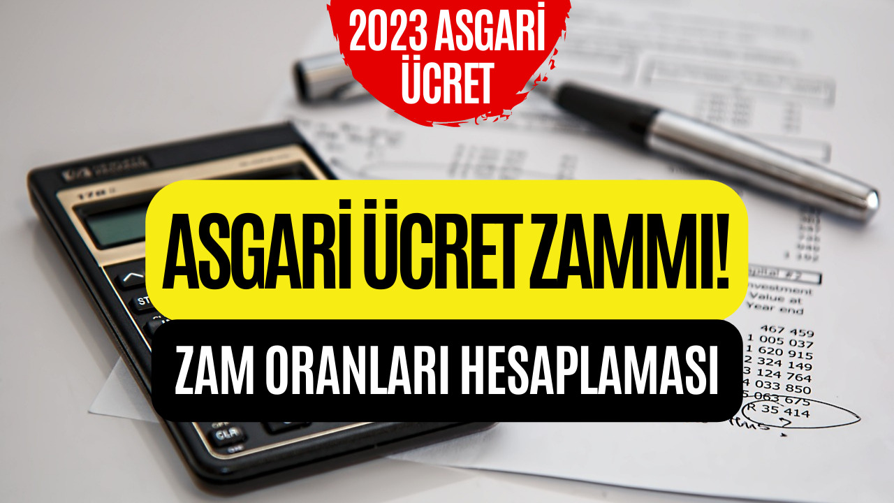 Asgari Ücret Zammı İçin Hesaplamalar Yapılıyor! 2023 Asgari Ücret